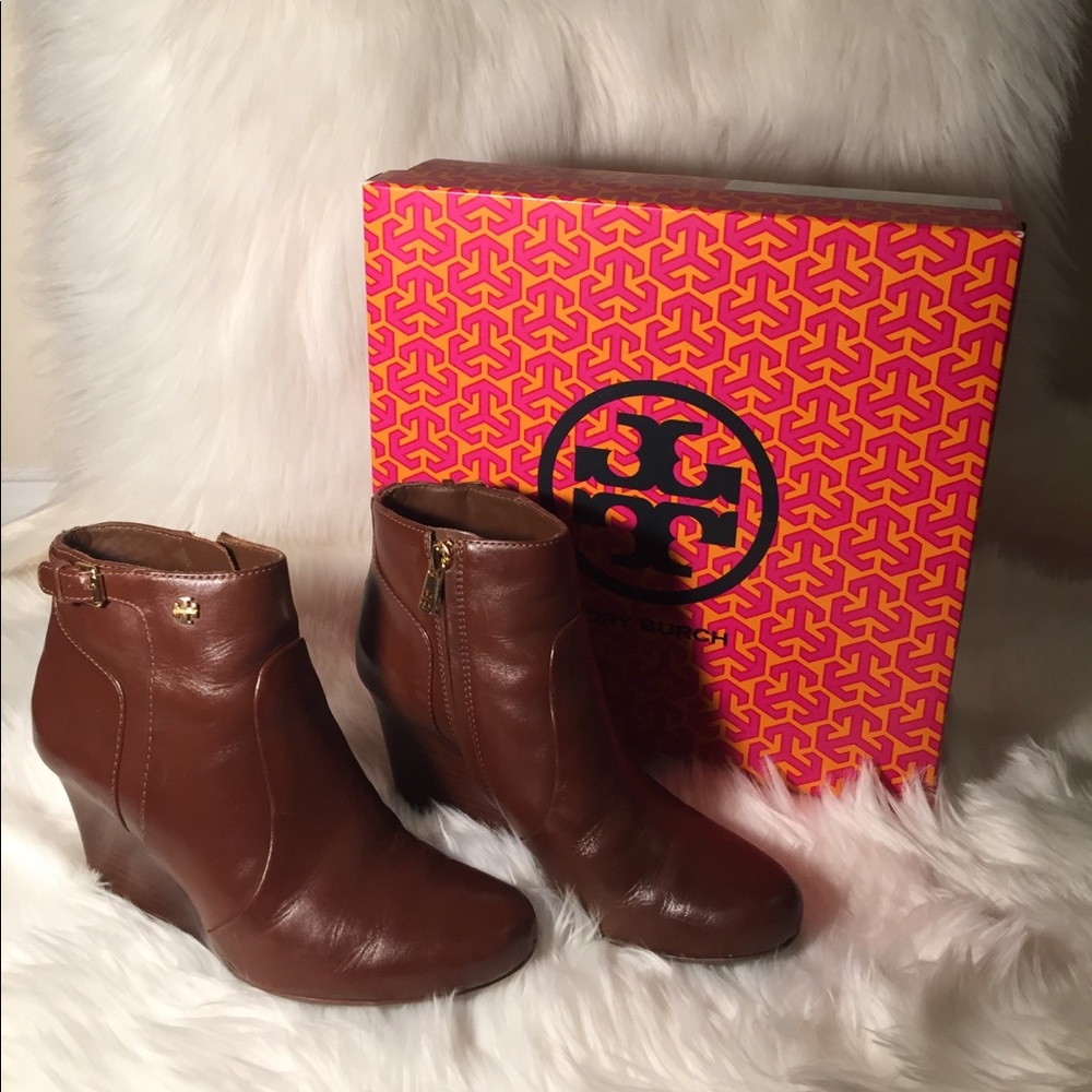 Tory Burch Milan 85mm Wedge Bootie size 8